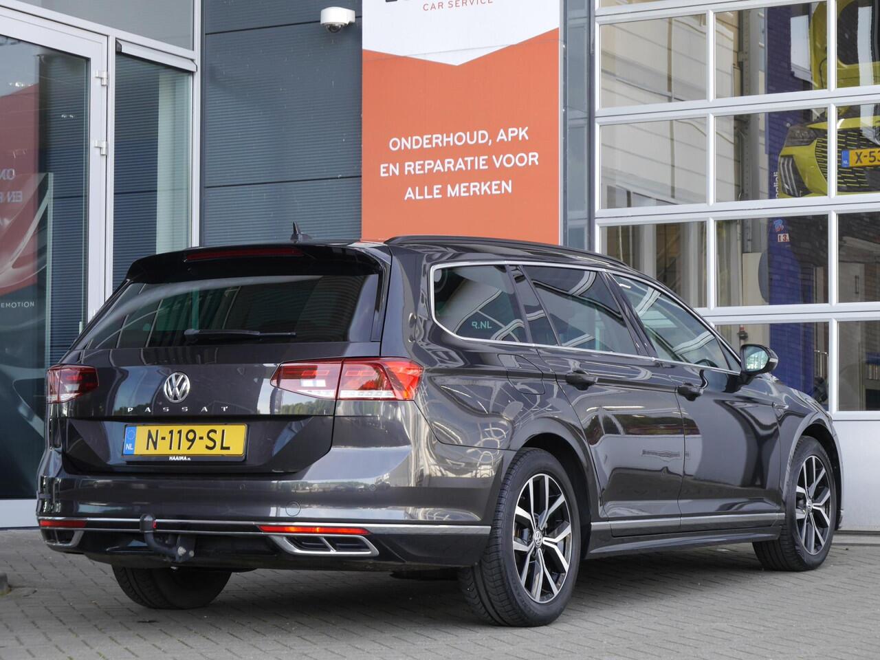 Volkswagen PASSAT Variant 1.5 TSI Elegance Business R | Automaat | Trekhaak | Navigatie | Stoelverwarming | Apple carplay | Parkeersensoren voor en achter | Climate control | Keyless entry en start