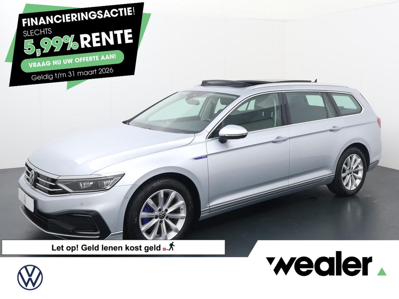 Volkswagen PASSAT Variant 1.4 TSI PHEV GTE Business | 218 PK | SoH 91% | Trekhaak | Panoramadak | 360 graden camera (Area View) | Adaptive cruise control |
