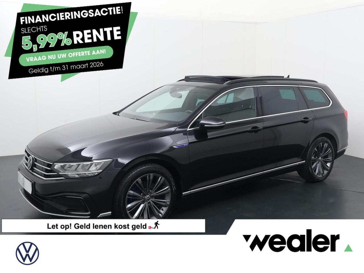 Volkswagen PASSAT Variant 1.4 TSI PHEV GTE Business | 218 PK | SoH 91% | Trekhaak | Panoramadak | Achterklep Easy Open | 360 graden camera (Area View) |