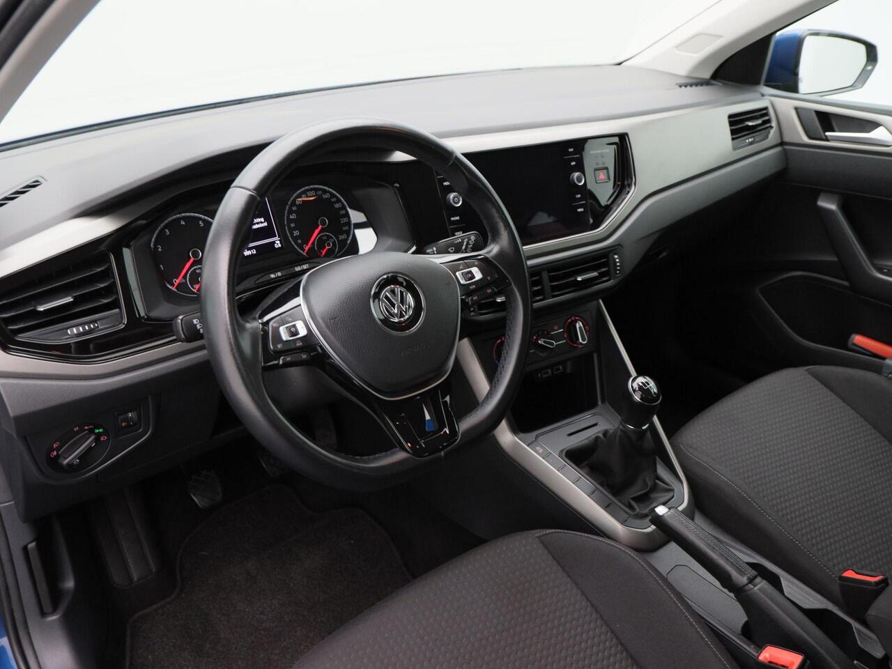 Volkswagen POLO 1.0 TSi Comfortline | Adaptive Cruise | Navigatiesysteem | CarPlay | Lederen Stuurwiel | LED | 99.905 Km!!