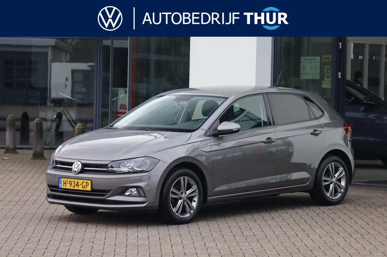 Volkswagen POLO 1.0 TSI Comfortline 70KW/95PK DSG, NL auto 1e eigenaar dealeronderhouden, 16" LMV Sebring r line velgen, privacy glas, pdc voor en achter, navigatie, acc, lederen stuurwiel, carplay