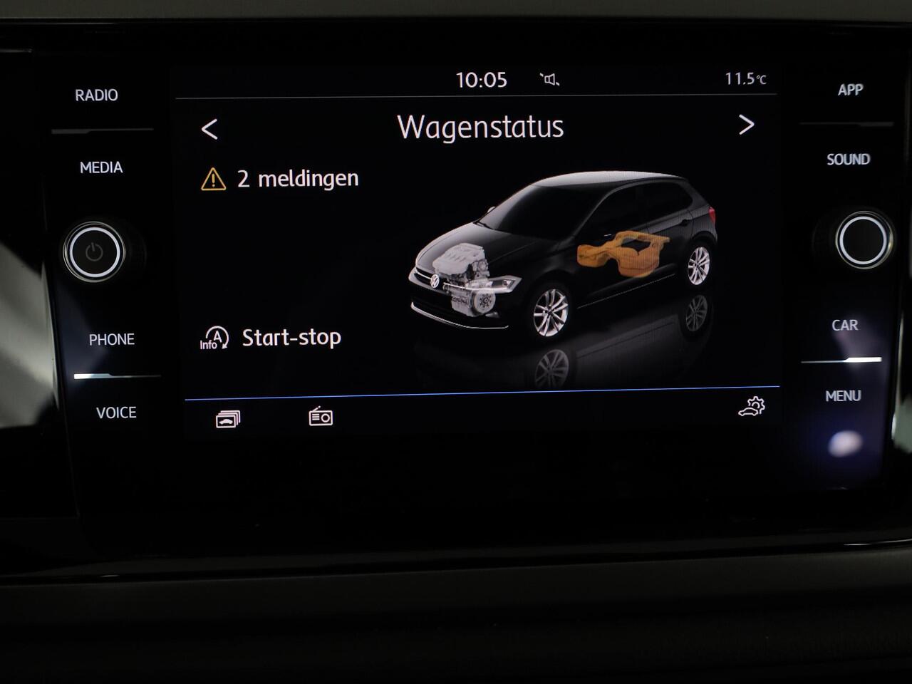 Volkswagen POLO 1.0 TSI Comfortline 95 pk | Navigatie via App | Achteruitrijcamera | Adaptieve cruise control |