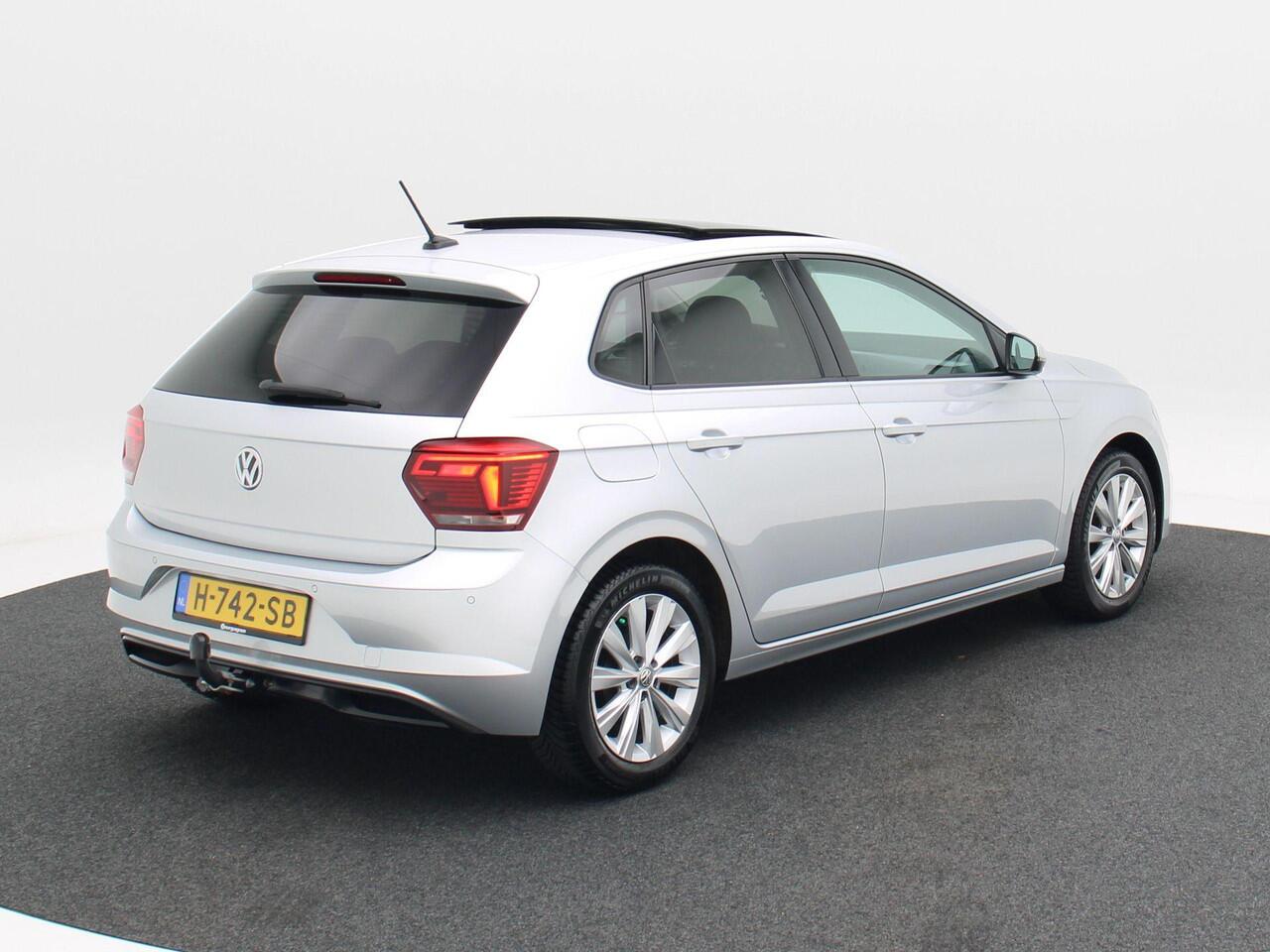 Volkswagen POLO 1.0 TSi Automaat Highline | Panoramadak | Adaptive Cruise | Climate Control | Parkeersensoren | Trekhaak | Carplay | 16 Inch | 69.834 Km!!