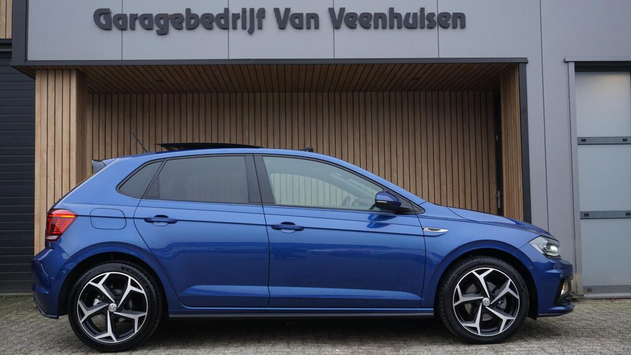 Volkswagen POLO 1.5 TSI 150pk DSG 5Drs 3x R-Line Pano.Dak Leder LED 17inch LM BEATS *NL Auto* 84492km!
