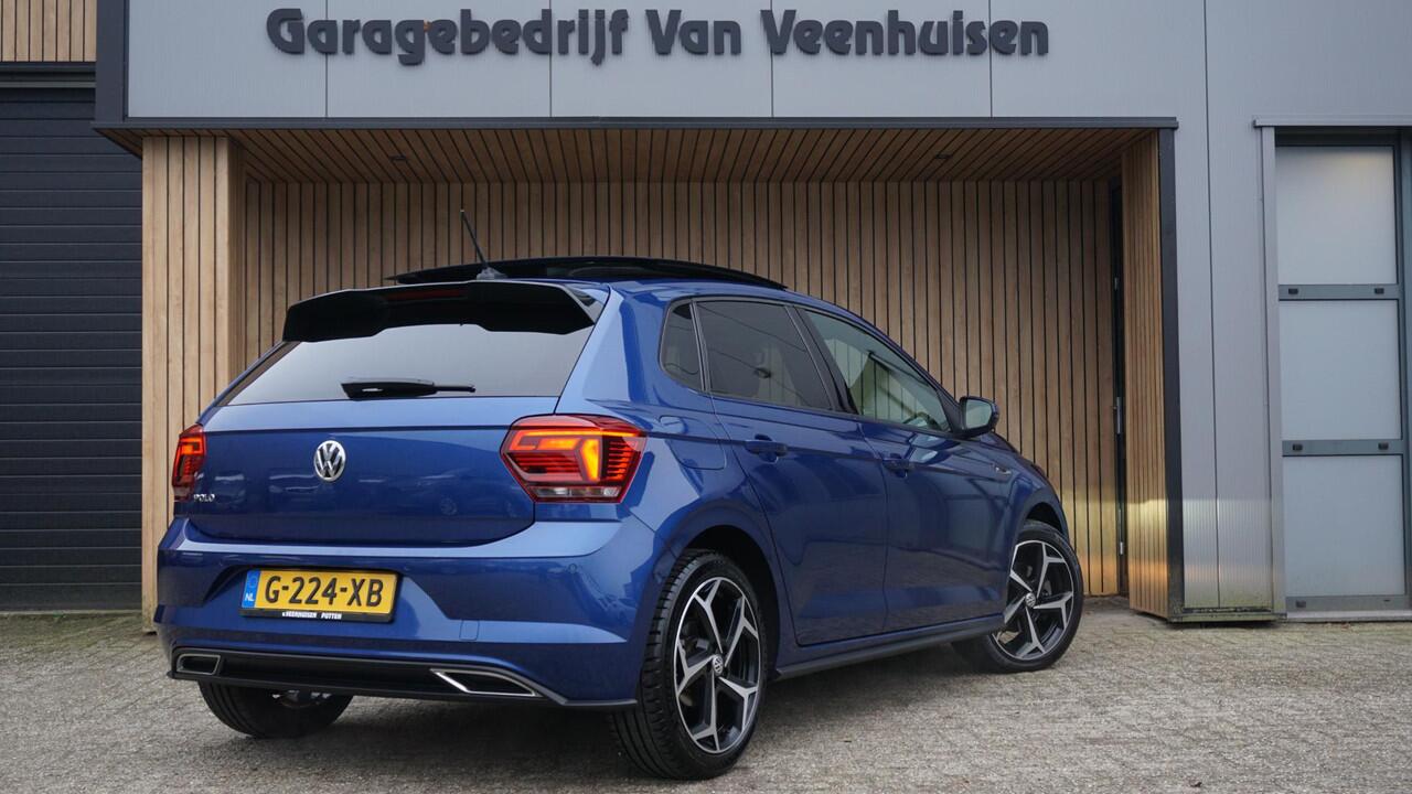 Volkswagen POLO 1.5 TSI 150pk DSG 5Drs 3x R-Line Pano.Dak Leder LED 17inch LM BEATS *NL Auto* 84492km!