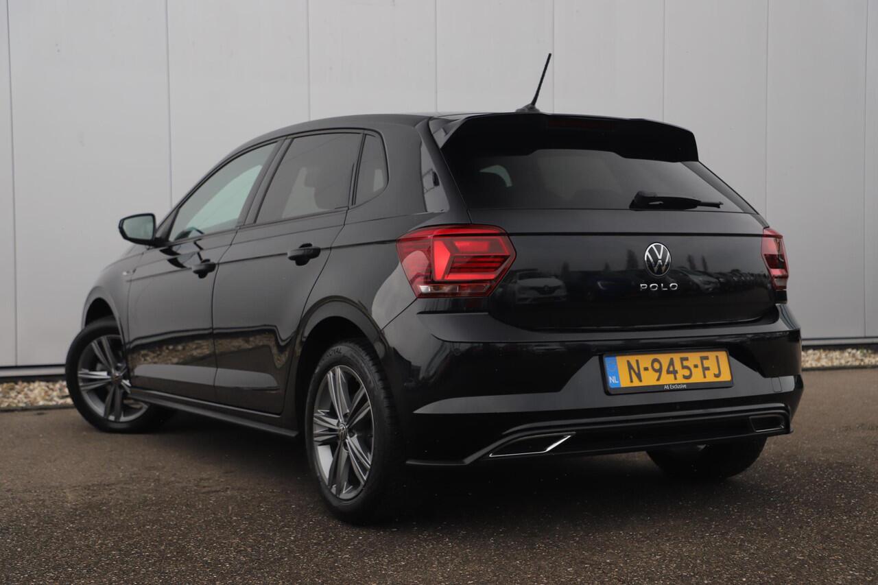 Volkswagen POLO 1.0 TSI R-Line Edition DSG Automaat 95PK Navigatie Carplay Android PDC Bluetooth Adaptive Cruise Airco LED 16 inch LMV