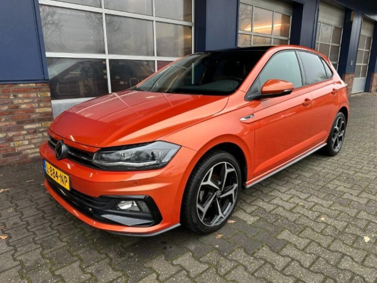 Volkswagen POLO 1.0 TSI Highline 2x R-line, Automaat. Camera. Trekhaak. Pano, Stoelverwarming, Carplay, ALL IN Prijs.