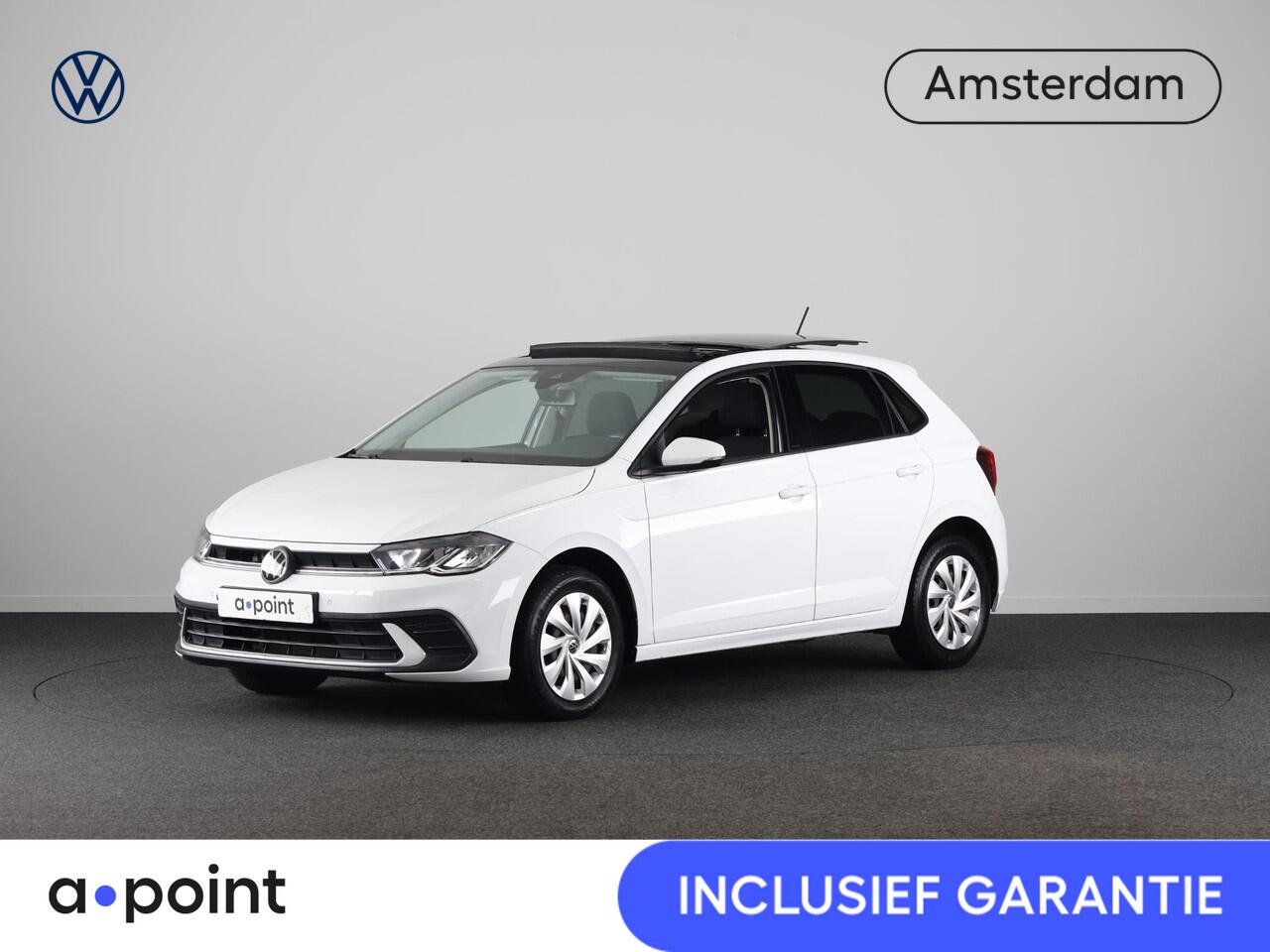 Volkswagen POLO 1.0 TSI Life 95 pk | Navigatie via App | Panoramadak | Parkeersensoren | Adaptieve cruise control | LED koplampen | Stoelverwarming |