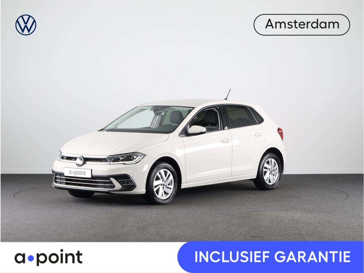 Volkswagen POLO 1.0 TSI Style 95 pk Automaat (DSG) | Navigatie via App | Parkeersensoren | Achteruitrijcamera | Adaptieve cruise control | Stoelverwarming |