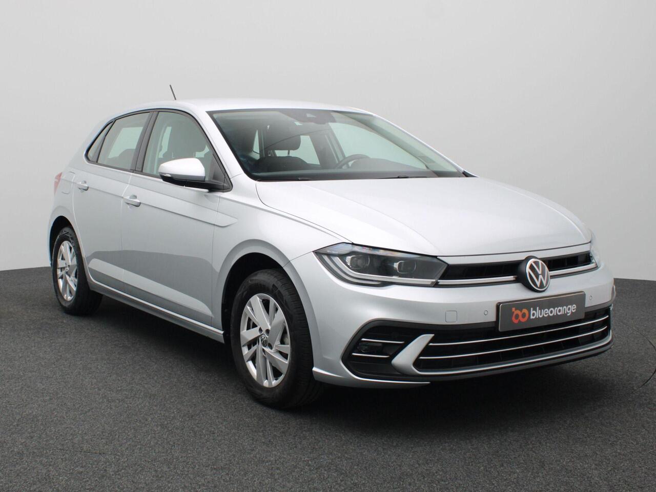 Volkswagen POLO 1.0 TSI Style 95PK Adaptieve Cruise Controle, Achteruitrijcamera, Matrix-LED Verlichting, Navi via Apple Carplay/Android Auto, Stoelverwarming, Clima, Trekhaak, 15" LM Velgen