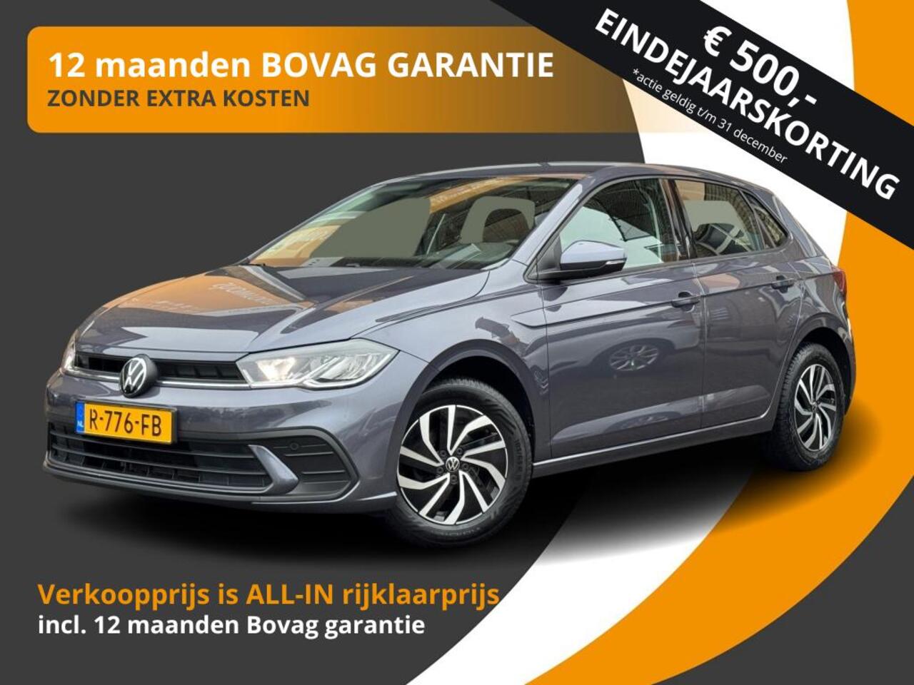 Volkswagen POLO 1.0 TSI LIFE CARPLAY/LED/PDC/LMV/VIRTUAL/NL-AUTO/NW. MODEL
