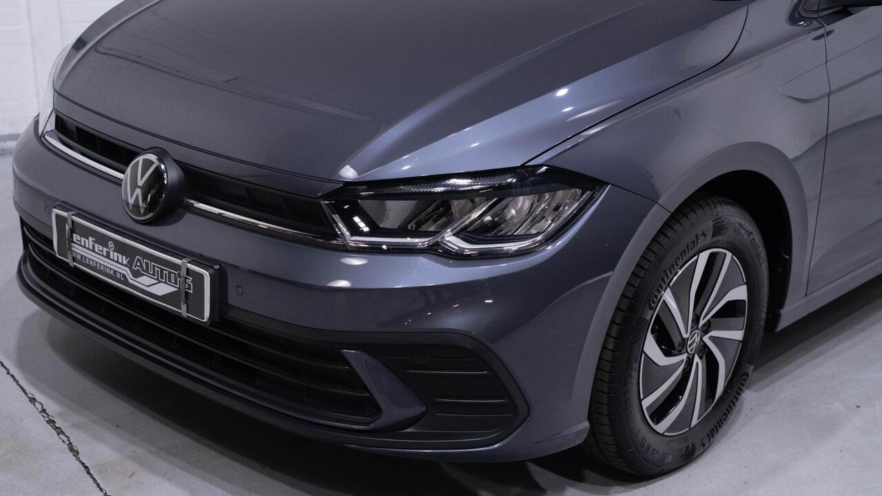 Volkswagen POLO 1.0 TSI Life Business Navigatie NAP 1e Eig. ACC ECC PDC v+a Apple-carplay Camera Digi-cockpit Stoelverwarming Rijklaar!