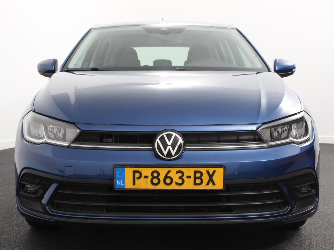 Volkswagen POLO 1.0 TSI Life Nieuw model Navigatie Digitale Cockpit Airco Parkeer sensoren V+A | LED Lichtmetalen Velgen