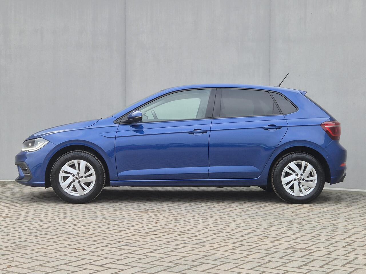 Volkswagen POLO 1.0 TSI Style Automaat / All season banden / Stoelen-pakket / Virtual cockpit / Stoelverwarming / Adaptief cruise control / Apple Carplay Android Auto / Trekgewicht 1100 kg / Climate control / Parkeersensoren voor en achter /
