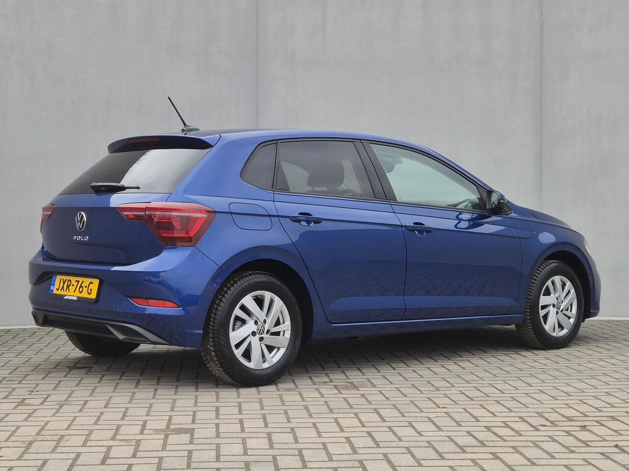 Volkswagen POLO 1.0 TSI Style Automaat / All season banden / Stoelen-pakket / Virtual cockpit / Stoelverwarming / Adaptief cruise control / Apple Carplay Android Auto / Trekgewicht 1100 kg / Climate control / Parkeersensoren voor en achter /