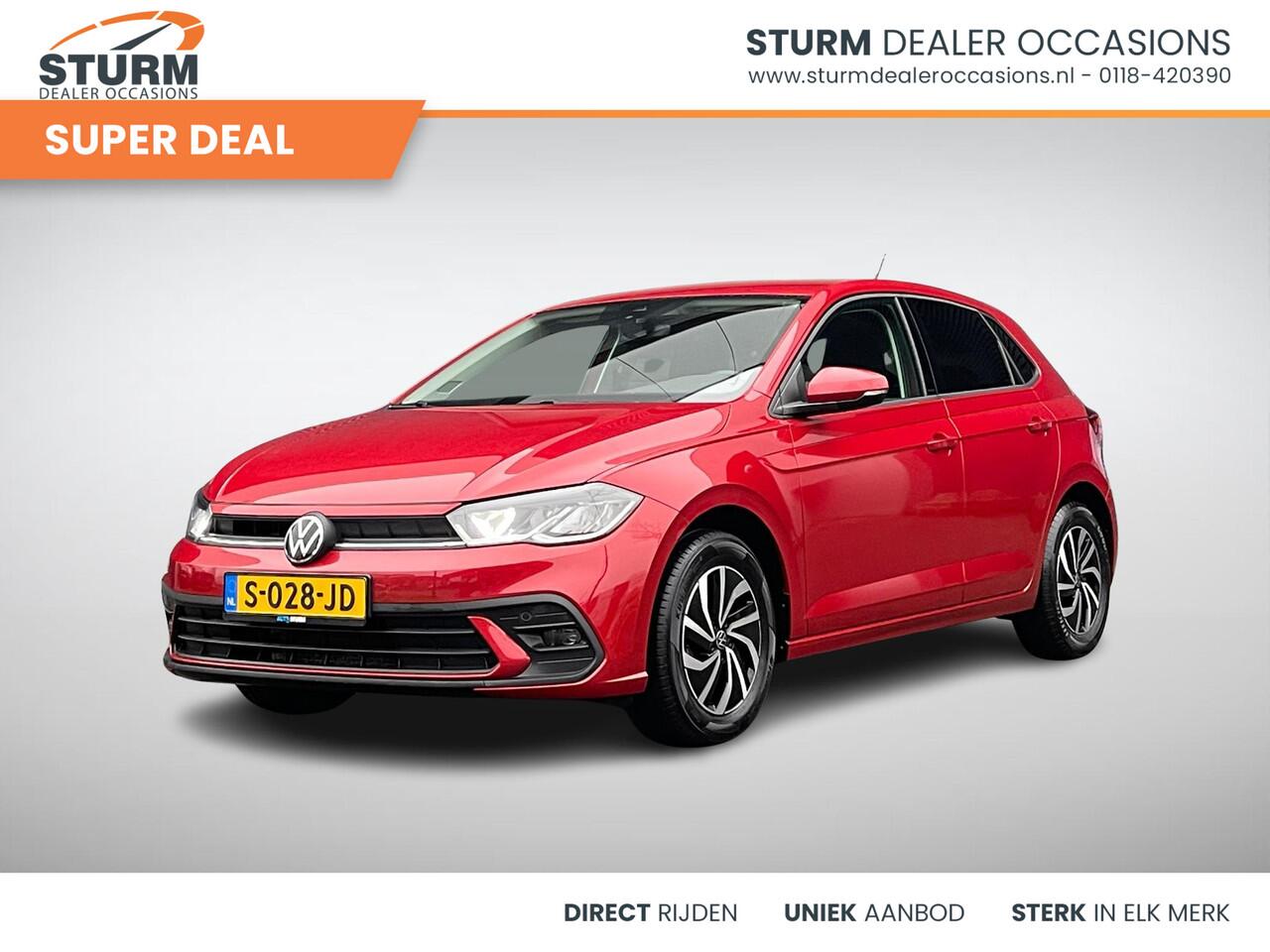 Volkswagen POLO 1.0 TSI Life | Apple Carplay/Android Auto | Stoelverwarming | LED Koplampen | Park. Sensoren | Rijklaarprijs!