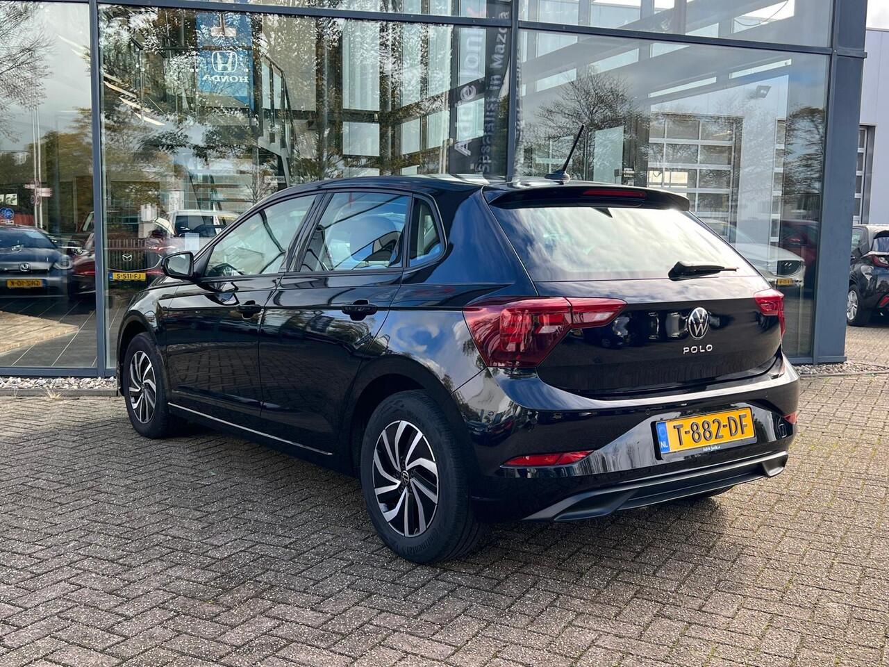 Volkswagen POLO 1.0 TSI Go | PARKEERSENSOREN V+A | DIGITAAL COCKPIT | CRUISE CONTROL | CARPLAY | LANE ASSIST | VERMOEIDHEIDSHERKENNING | INKLAPBARE SPIEGELS |