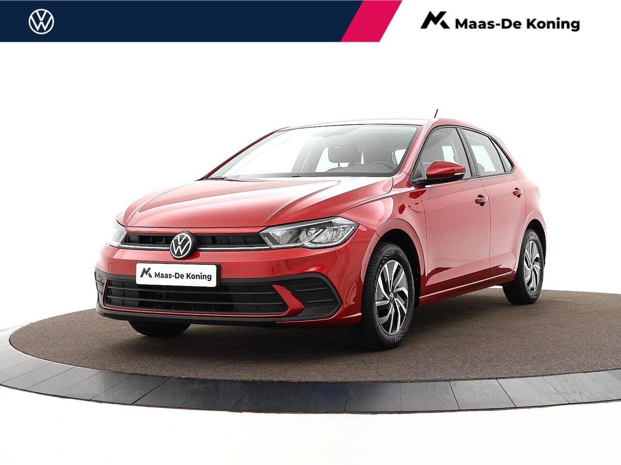 Volkswagen POLO 1.0 TSI 95pk Life · Apple/Android Car Play · P-Sensoren · Airco · DAB · ACC · 15'' Inch · Garantie t/m 13-02-2027 of 100.000km