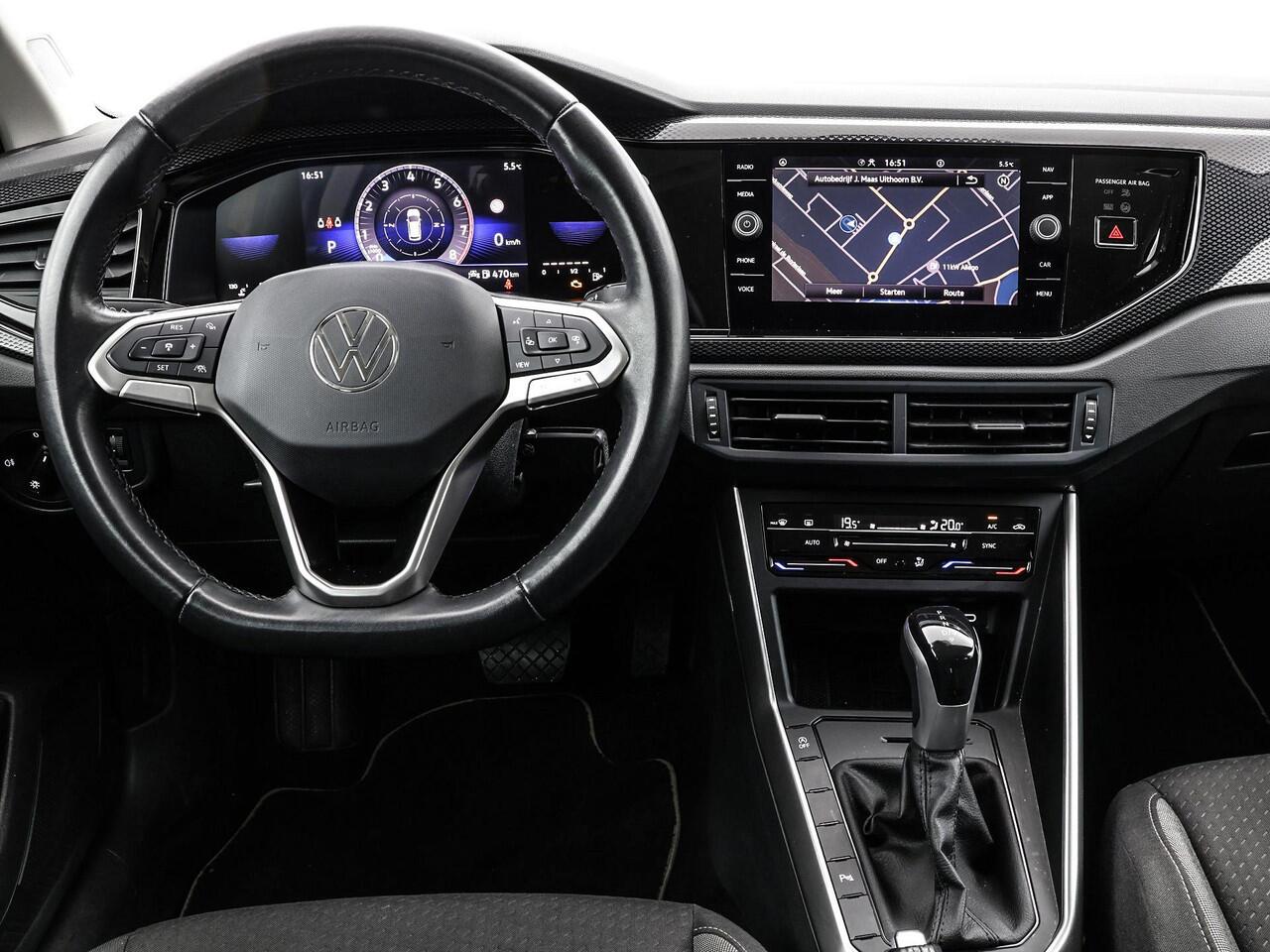 Volkswagen POLO 1.0 TSI 95pk DSG Life · Apple/Android Car Play · Navigatie · P-Sensoren · Getint Glas · 15'' Inch · Garantie t/m 16-10-2027 of 100.000km