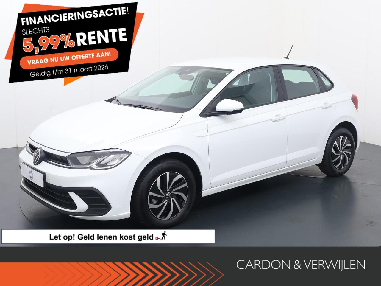 Volkswagen POLO 1.0 TSI Life | 95 PK | Adaptive cruise control | LED verlichting | Apple Carplay/Android Auto |