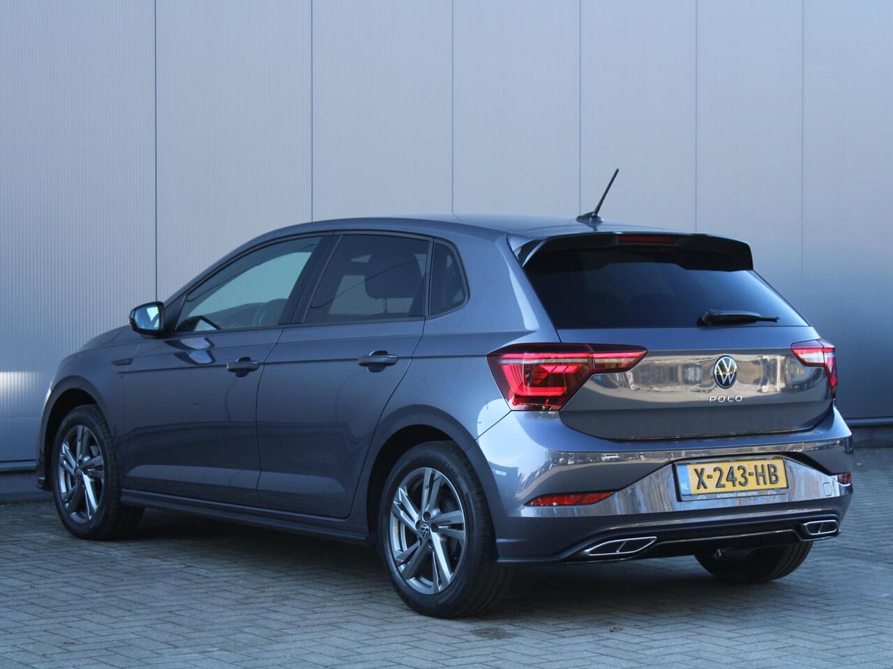 Volkswagen POLO 1.0 TSI DSG R-Line | Digital Cockpit Pro | IQ Light | Keyless | Stoelverwarming | Carplay | Afneembare trekhaak