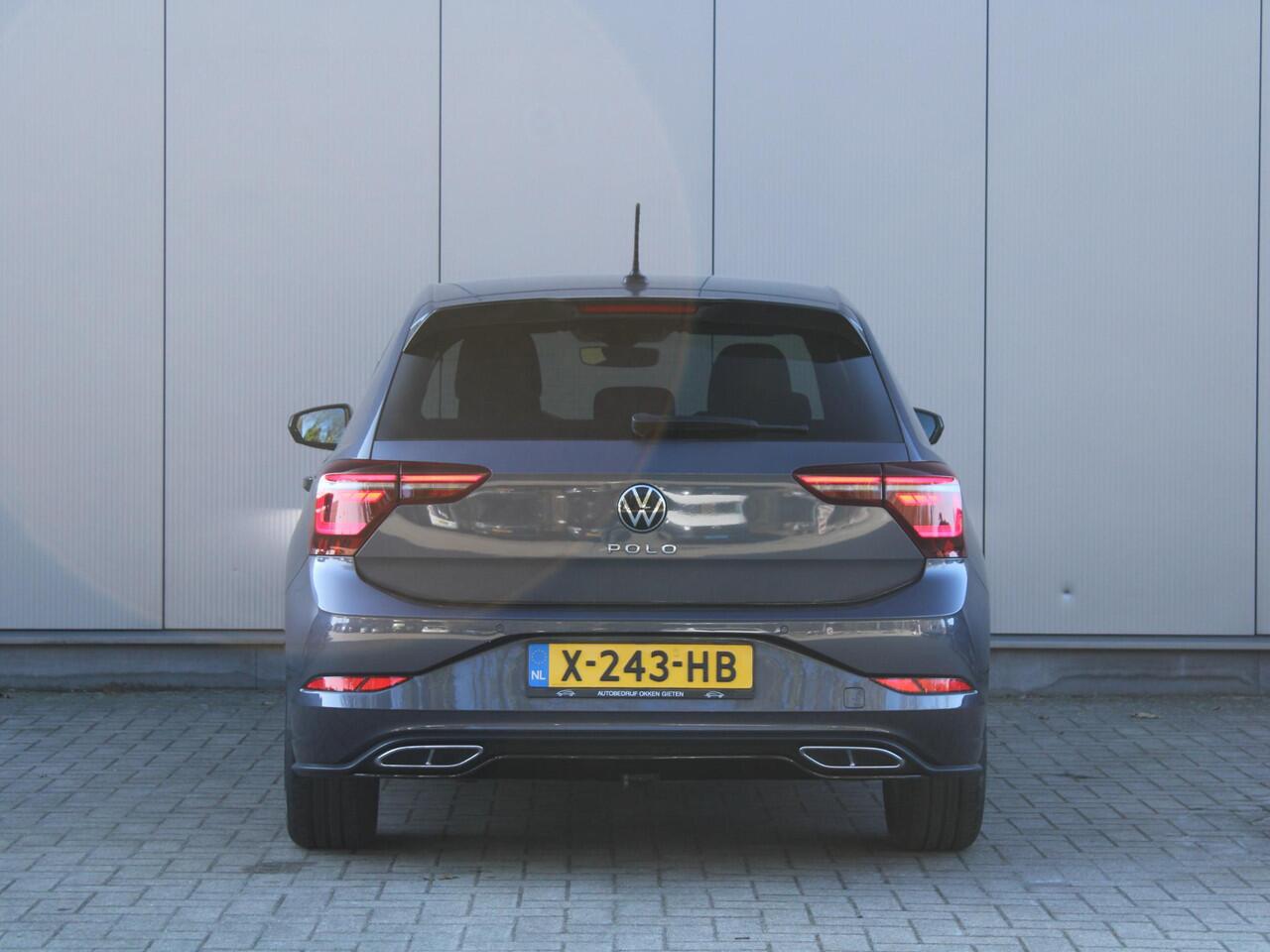 Volkswagen POLO 1.0 TSI DSG R-Line | Digital Cockpit Pro | IQ Light | Keyless | Stoelverwarming | Carplay | Afneembare trekhaak