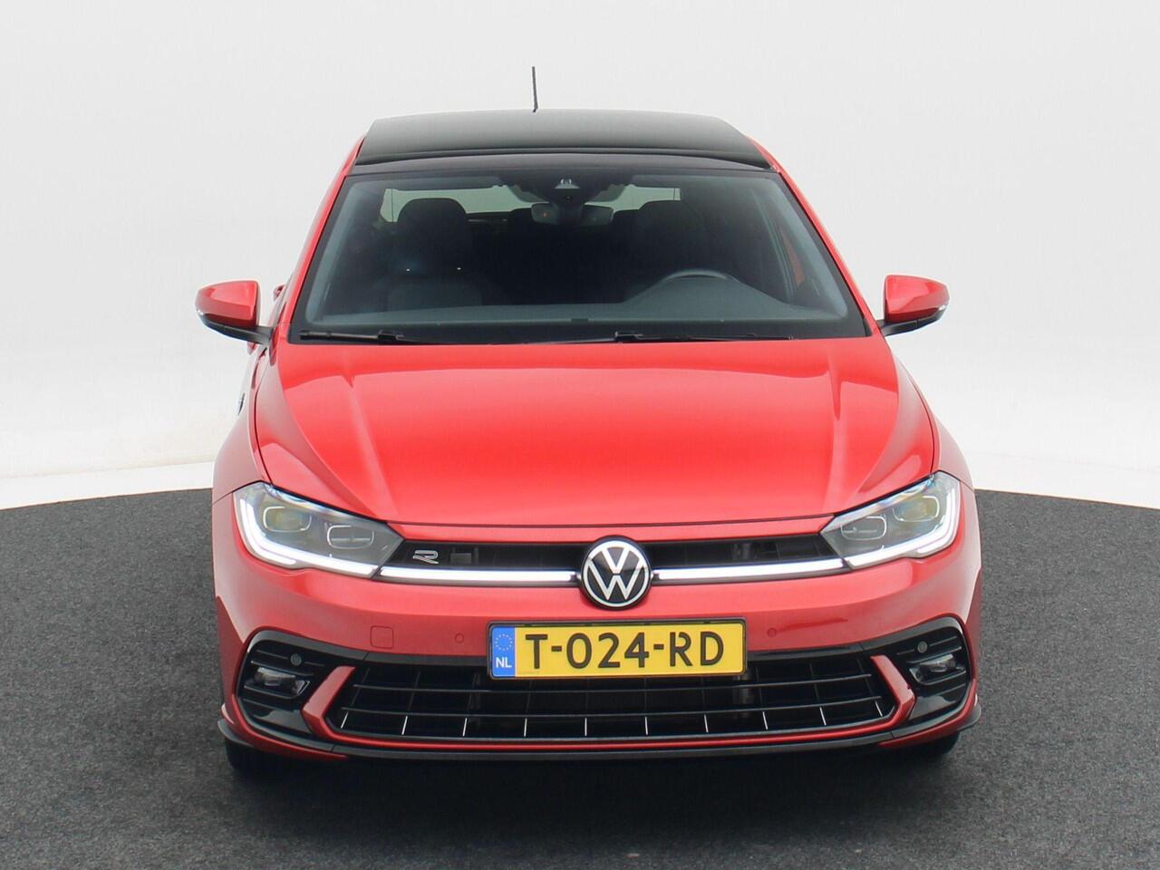 Volkswagen POLO 1.0 TSi R-Line | Full LED IQ | Panoramadak | Adaptive Cruise | Stoelverwarming | Camera | 13.949 Km!!