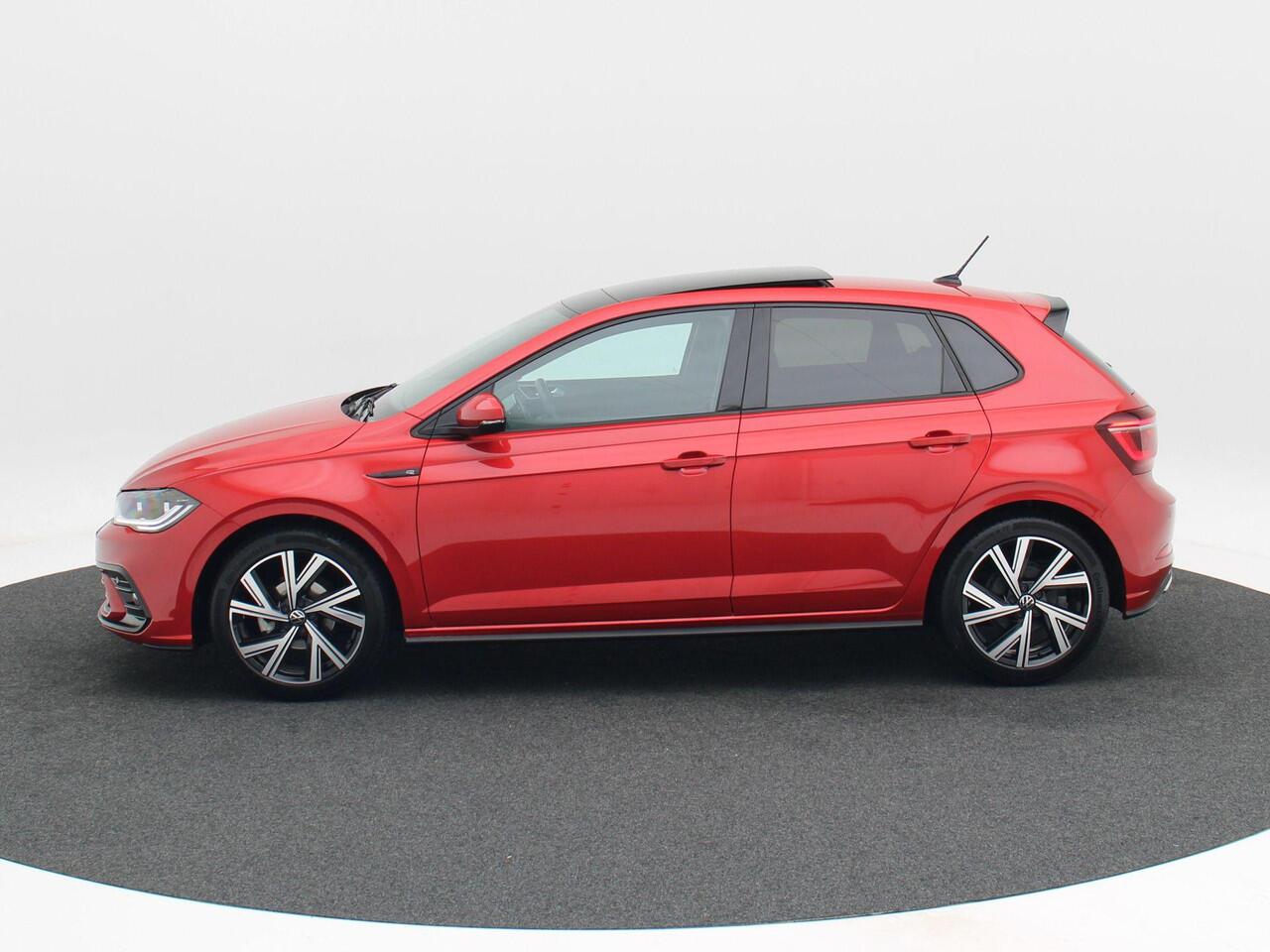 Volkswagen POLO 1.0 TSi R-Line | Full LED IQ | Panoramadak | Adaptive Cruise | Stoelverwarming | Camera | 13.949 Km!!