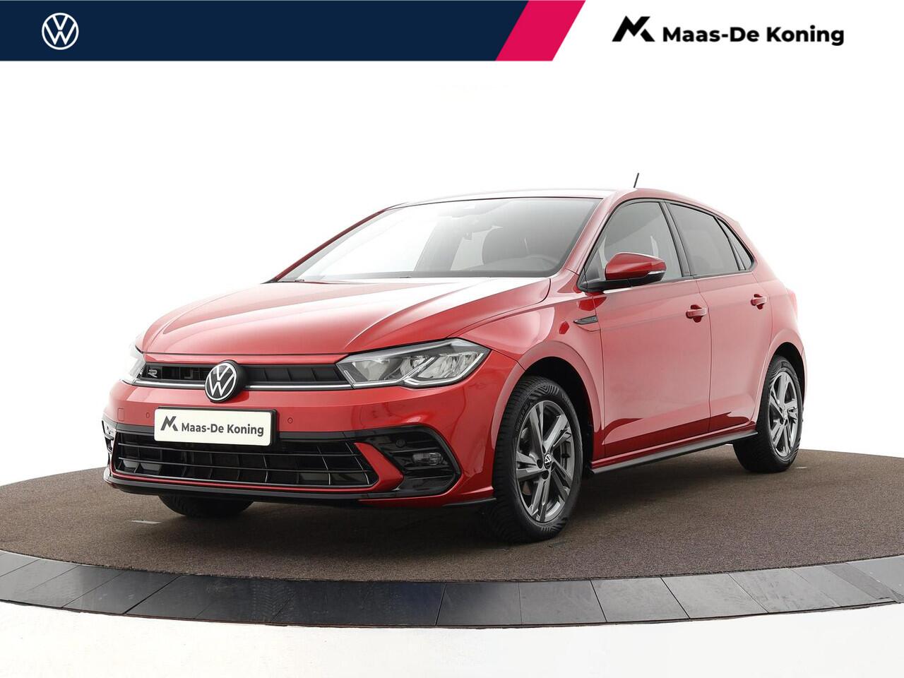 Volkswagen POLO 1.0 TSI 95pk DSG R-Line · Camera · Stoelverwarming · Keyless · Apple/Android Car Play · Trekhaak · Navigatie · 16'' Inch · Garantie t/m 09-03-2027 of 100.000km