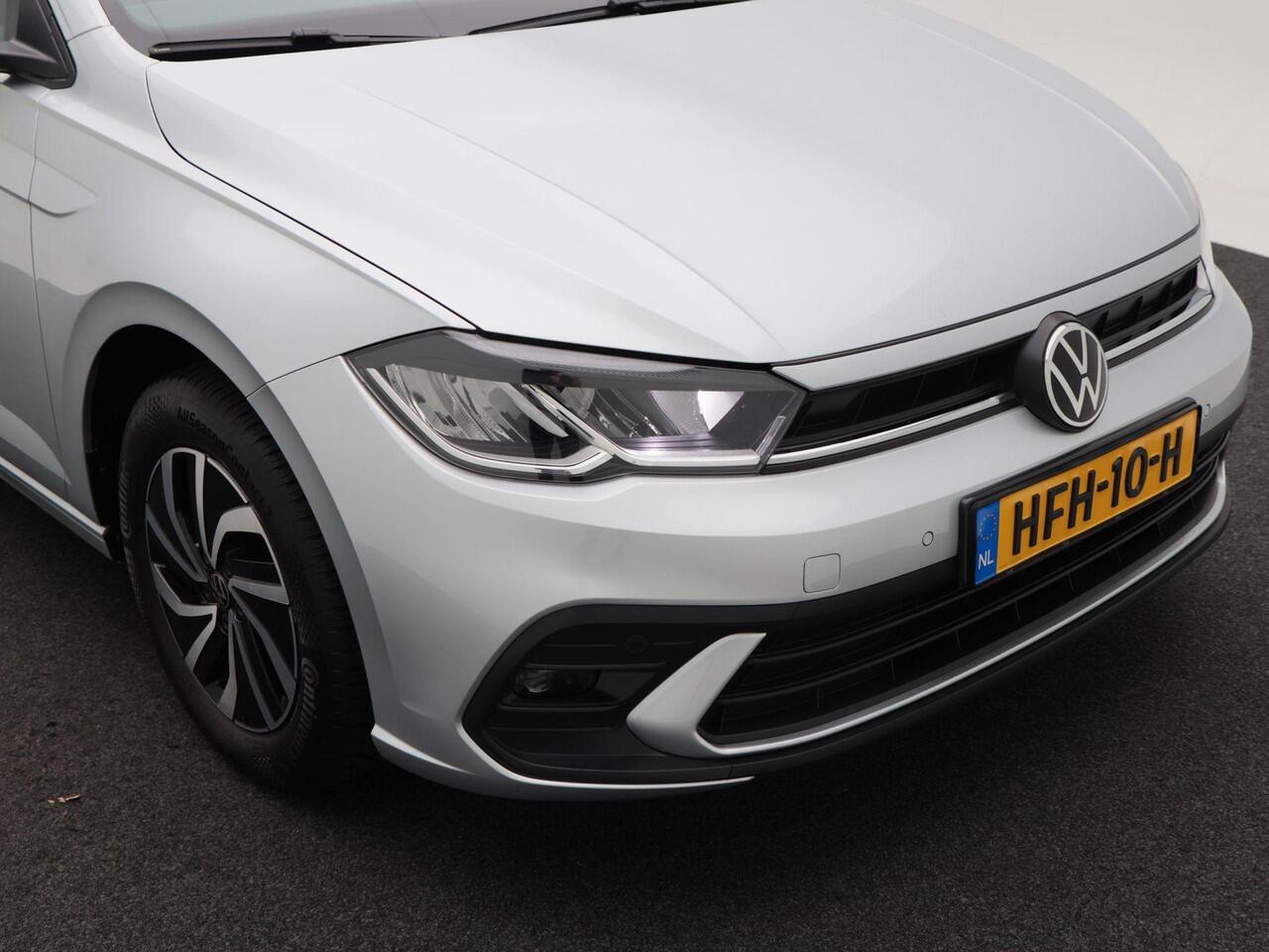 Volkswagen POLO 1.0 TSi Life Automaat | Adaptive Cruise | Virtual Cockpit | Stoelverwarming | 15 Inch | 76.278 Km