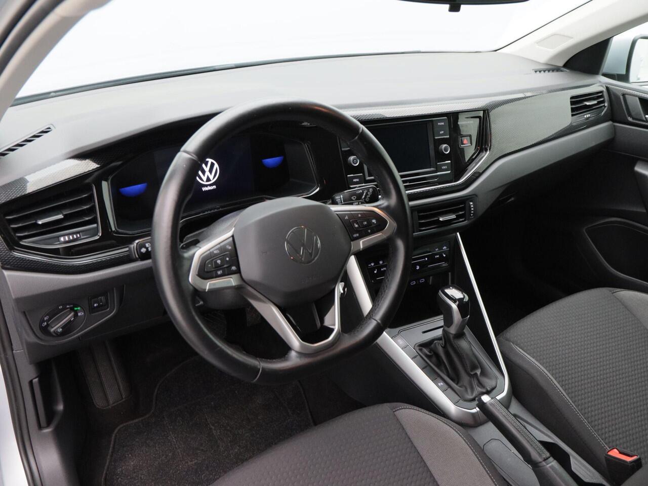 Volkswagen POLO 1.0 TSi Life Automaat | Adaptive Cruise | Virtual Cockpit | Stoelverwarming | 15 Inch | 76.278 Km