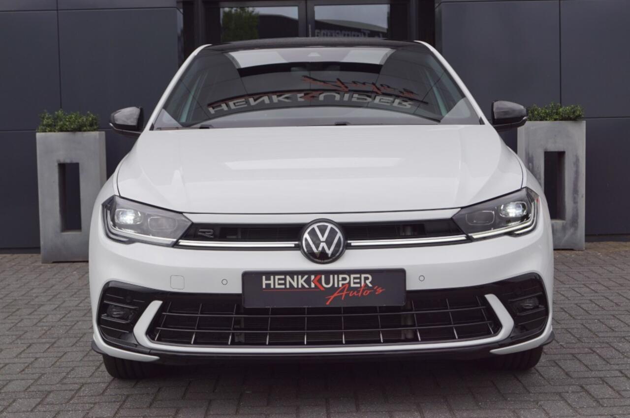 Volkswagen POLO 1.0 TSI DSG R-Line /Navi / Virt. cockpit /IQ LED/17LM /Zwart dak
