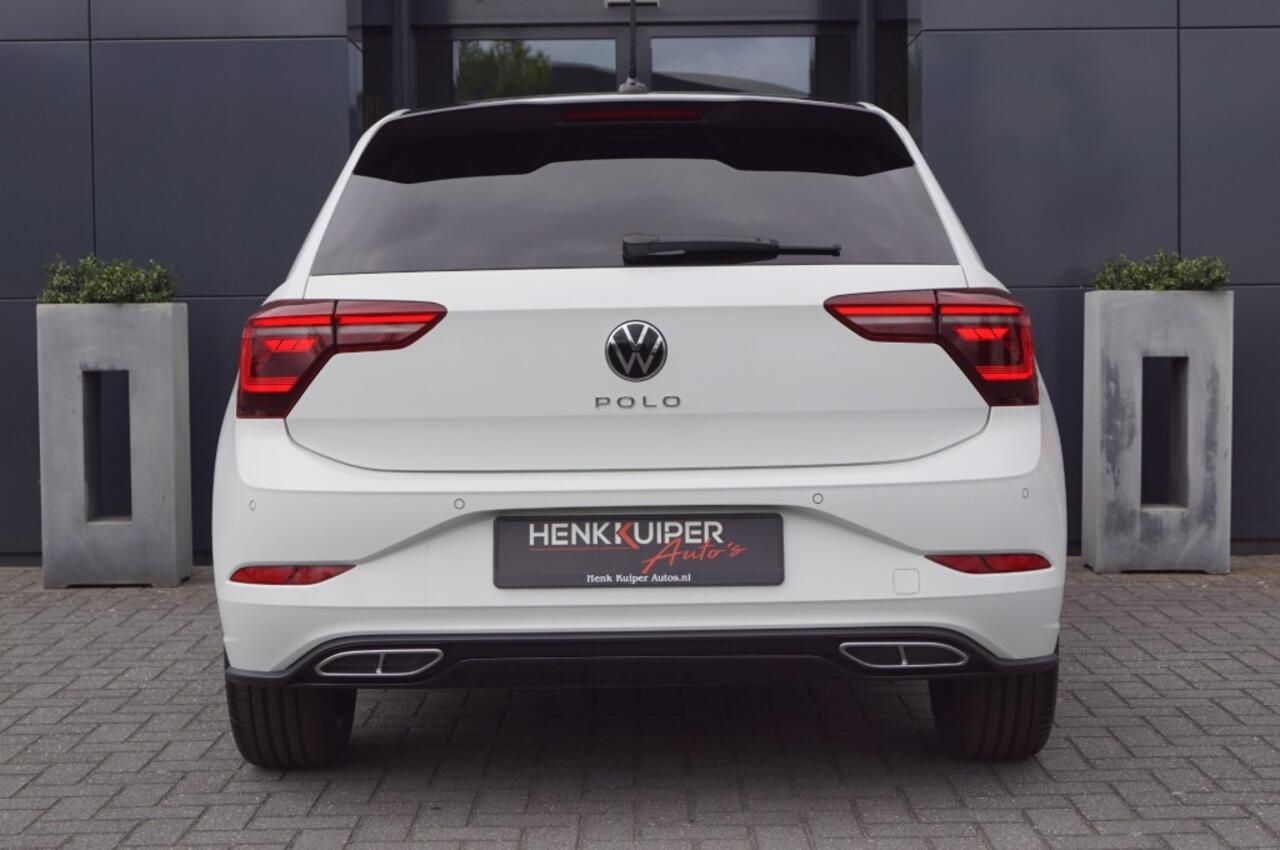 Volkswagen POLO 1.0 TSI DSG R-Line /Navi / Virt. cockpit /IQ LED/17LM /Zwart dak