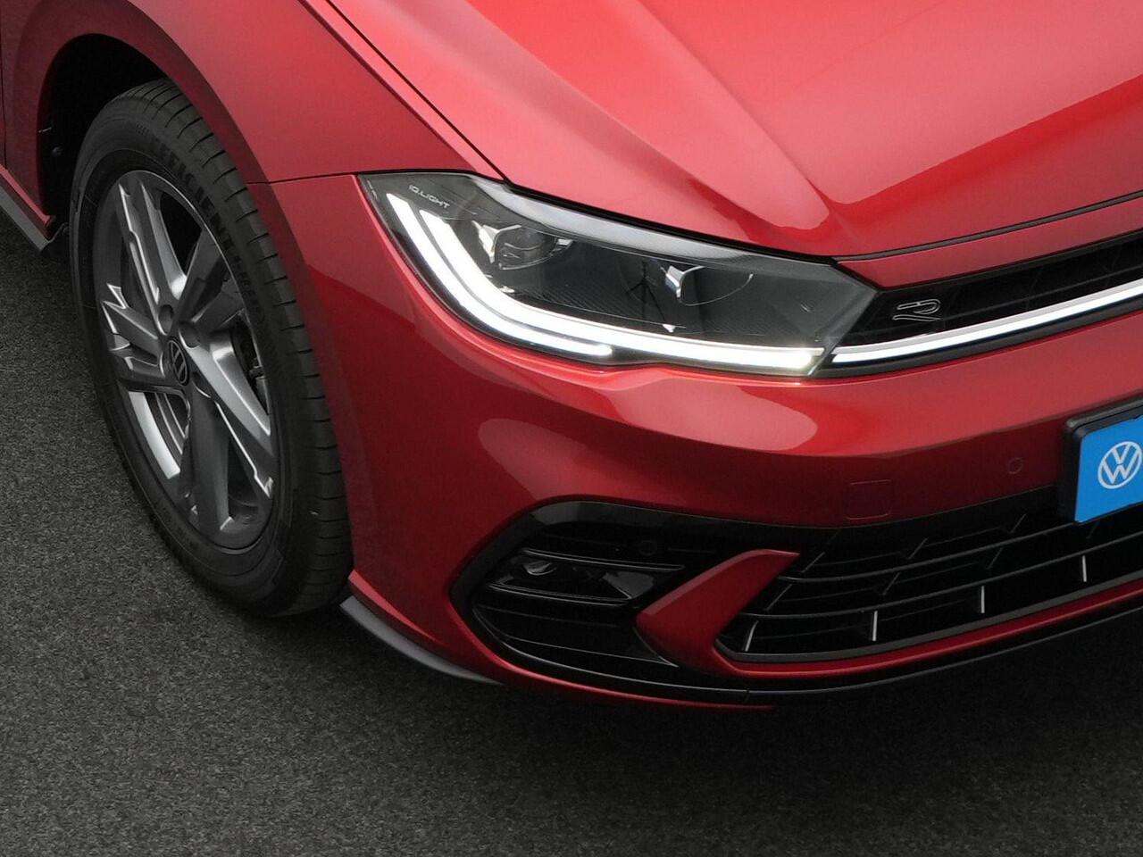 Volkswagen POLO 1.0 TSI 95 pk DSG R-Line Business | IQ Light | Stoelverwarming | Apple Carplay/Android Auto | Adaptive Cruise Control | 16 inch