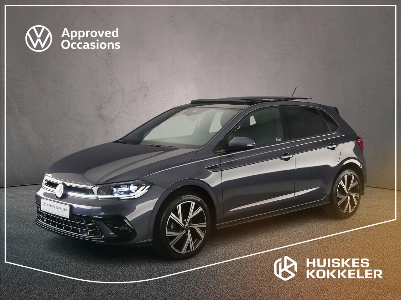 Volkswagen POLO R-Line 1.0 TSI 95pk DSG Automaat Panoramadak, Beats audio, Adaptive cruise control, Achteruitrijcamera, Stoelverwarming