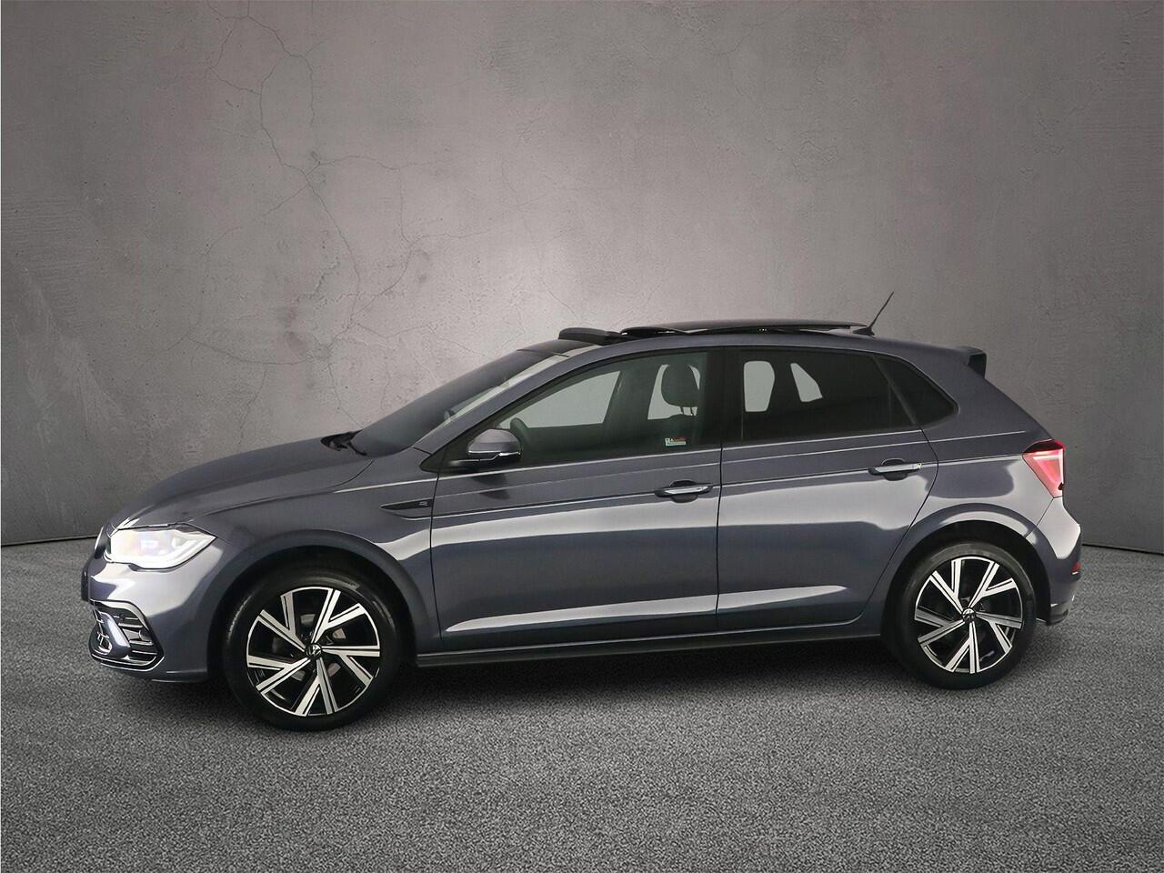 Volkswagen POLO R-Line 1.0 TSI 95pk DSG Automaat Panoramadak, Beats audio, Adaptive cruise control, Achteruitrijcamera, Stoelverwarming