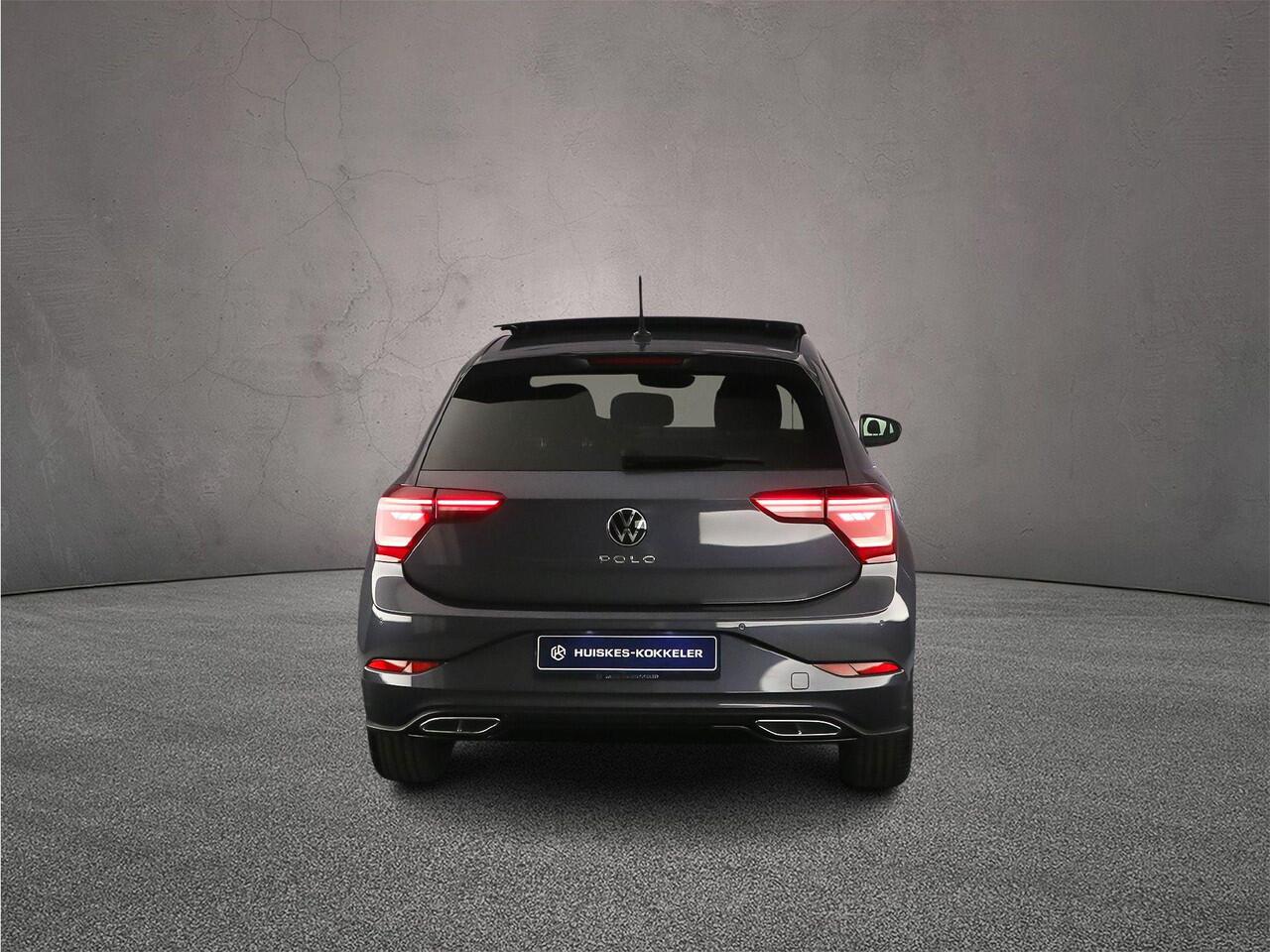 Volkswagen POLO R-Line 1.0 TSI 95pk DSG Automaat Panoramadak, Beats audio, Adaptive cruise control, Achteruitrijcamera, Stoelverwarming