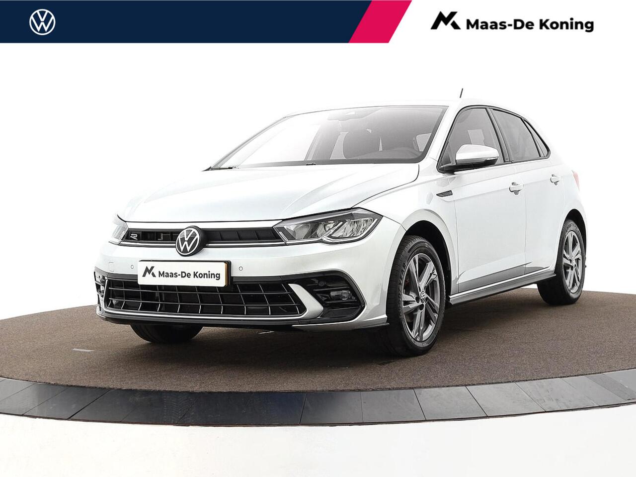 Volkswagen POLO 1.0 TSI 95pk DSG R-Line · Camera · Apple/Android Car Play · P-Sensoren· Getint Glas · Verkeersbord Herkenning · 16'' Inch · Garantie t/m 24-11-2028 of 100.000km