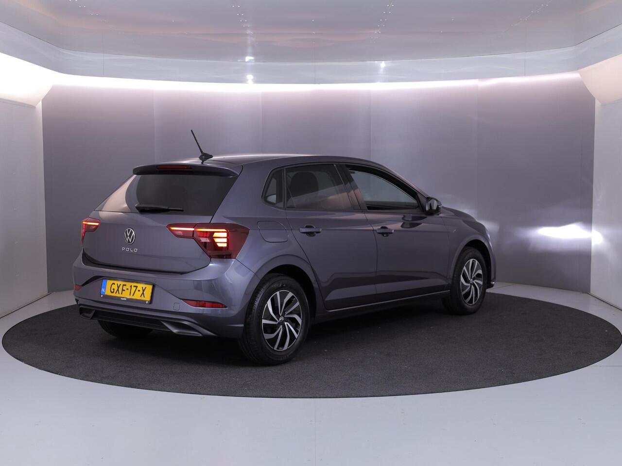 Volkswagen POLO 1.0 TSI Life Edition 95 pk | Verlengde garantie | Navigatie via App | Parkeersensoren achter | Achteruitrijcamera | Autom. airco | Adaptieve cruise control |