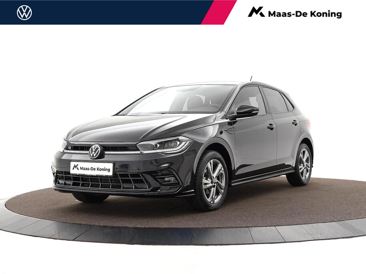 Volkswagen POLO 1.0 TSI 95pk R-Line · Apple/Android Car Play · P-Sensoren · Navi · IQ.light · Stoelverwarming · 16'' Inch ·