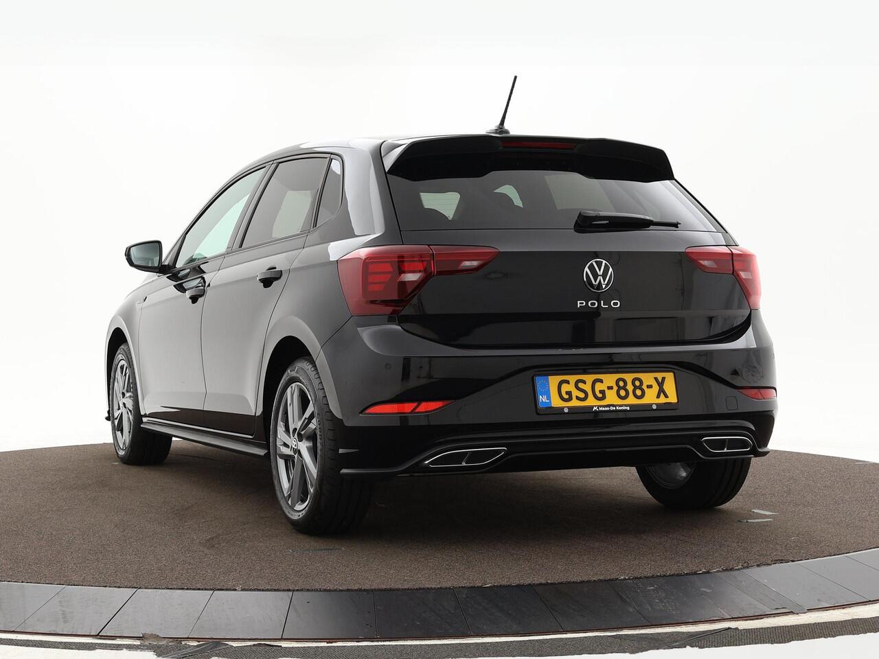 Volkswagen POLO 1.0 TSI 95pk DSG R-Line automaat. · Camera · Apple/Android Car Play · P-Sensoren · Getint Glas · 16'' Inch · Garantie t/m 17-11-2028 of 100.000km