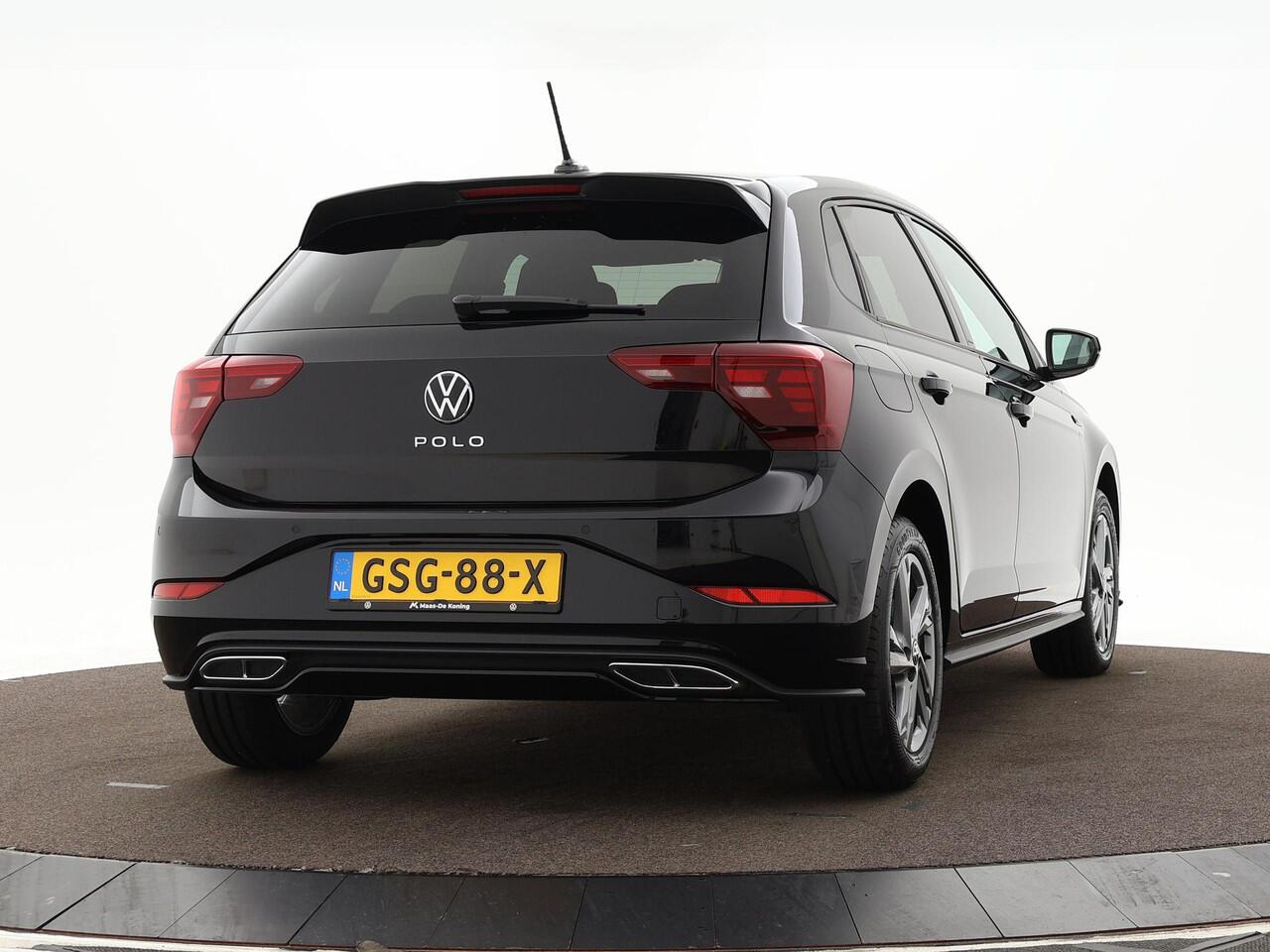 Volkswagen POLO 1.0 TSI 95pk DSG R-Line automaat. · Camera · Apple/Android Car Play · P-Sensoren · Getint Glas · 16'' Inch · Garantie t/m 17-11-2028 of 100.000km