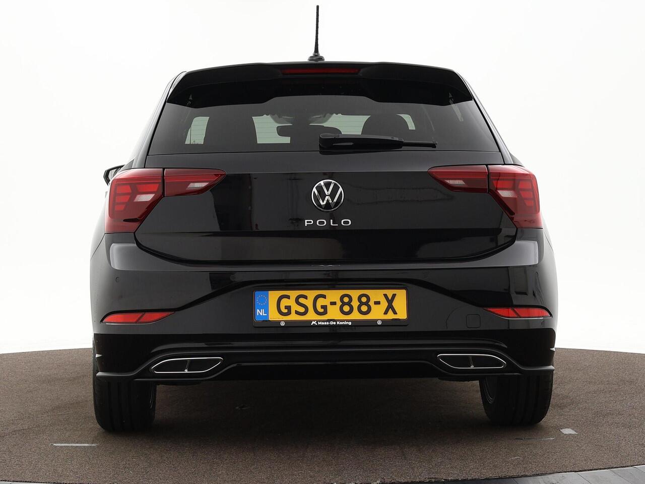 Volkswagen POLO 1.0 TSI 95pk DSG R-Line automaat. · Camera · Apple/Android Car Play · P-Sensoren · Getint Glas · 16'' Inch · Garantie t/m 17-11-2028 of 100.000km