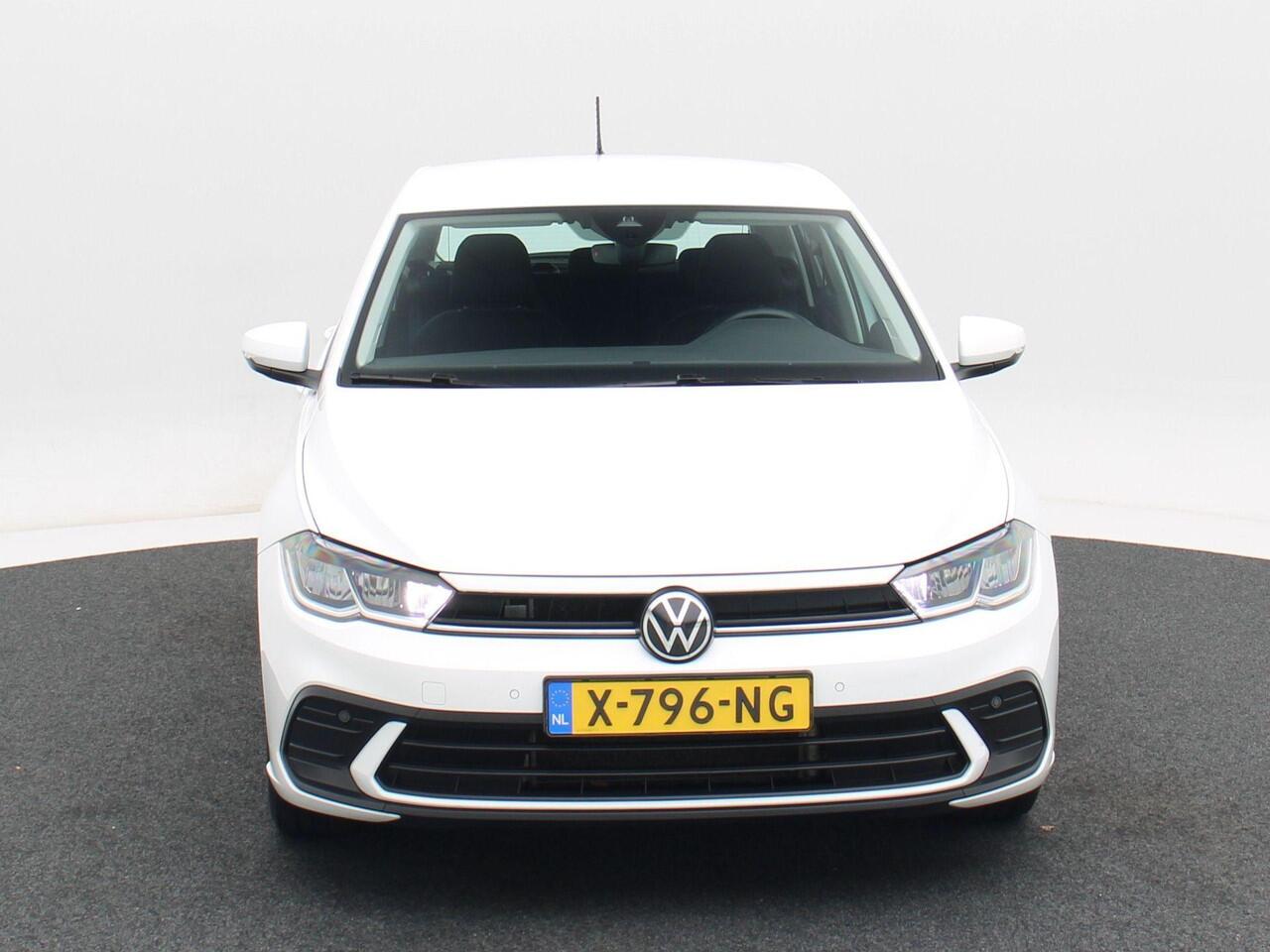 Volkswagen POLO 1.0 TSi Life Business | Adaptive Cruise | Climate Control | Stoelverwarming | Parkeersensoren | Navigatie | Carplay | 15 Inch | 40.672 Km!!