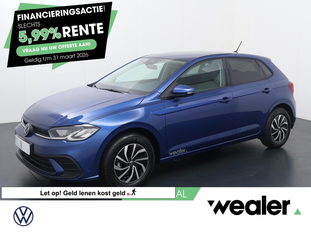 Volkswagen POLO Life Edition 1.0 70 kW / 95 pk TSI Hatchback 5 ver sn. Hand | Achteruitrijcamera | LED verlichting | Apple carplay / Android auto | Adaptive cruise control |