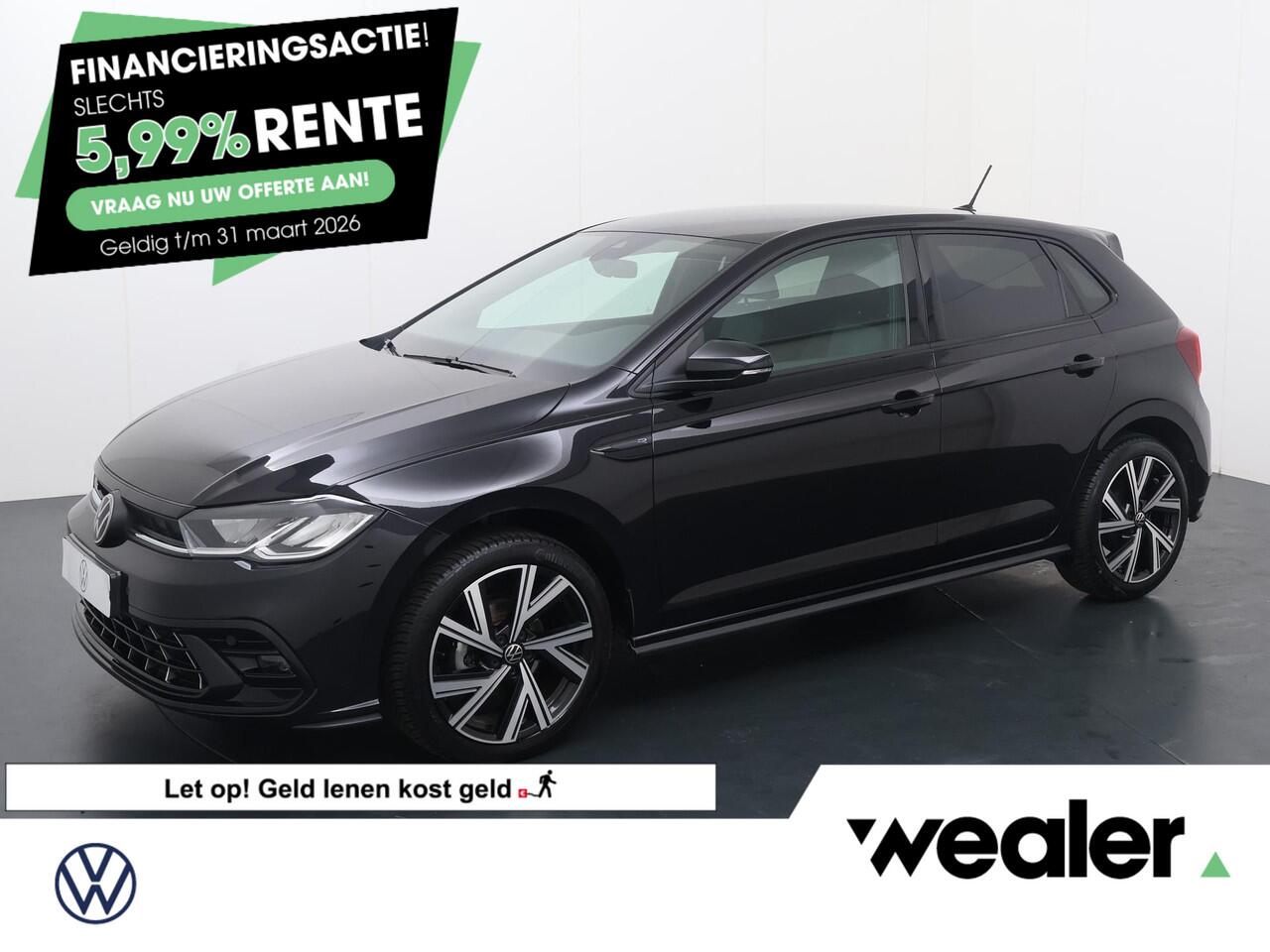 Volkswagen POLO 1.0 TSI R-Line | 95 PK| Multifunctioneel stuurwiel | Cruisecontrol | Parkeersensoren |