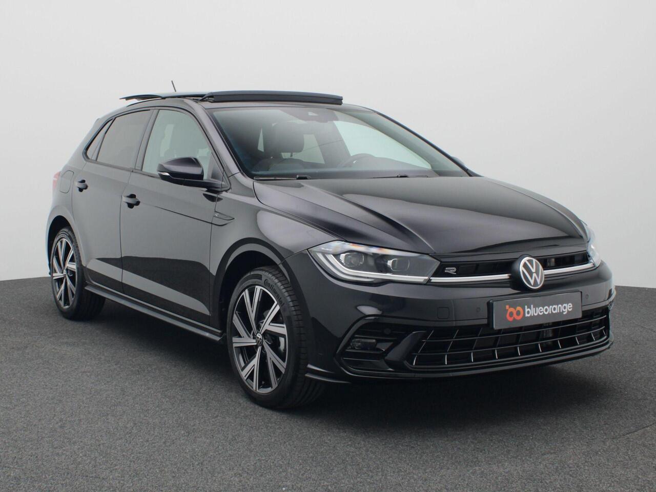 Volkswagen POLO 1.0 TSI R-Line 95PK DSG matrix led, panoramisch dak, stoelverwarming, navigatie, 17" lichtmetaal,
