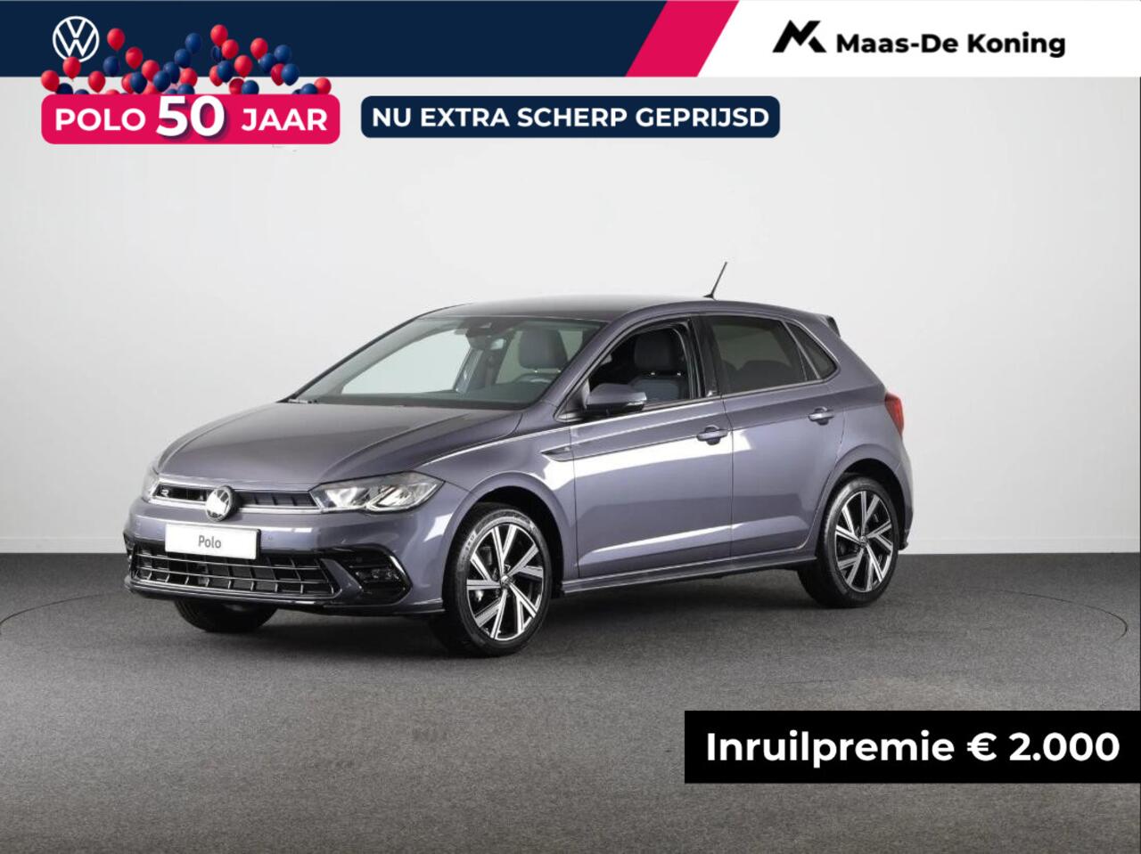 Volkswagen POLO R-Line Edition 1.0 TSI 70 kW / 95 PK Hatchback 7 Versn. DSG | Voorraad Actie | EU 2000,- Inruilpremie | Speciaal ingekocht