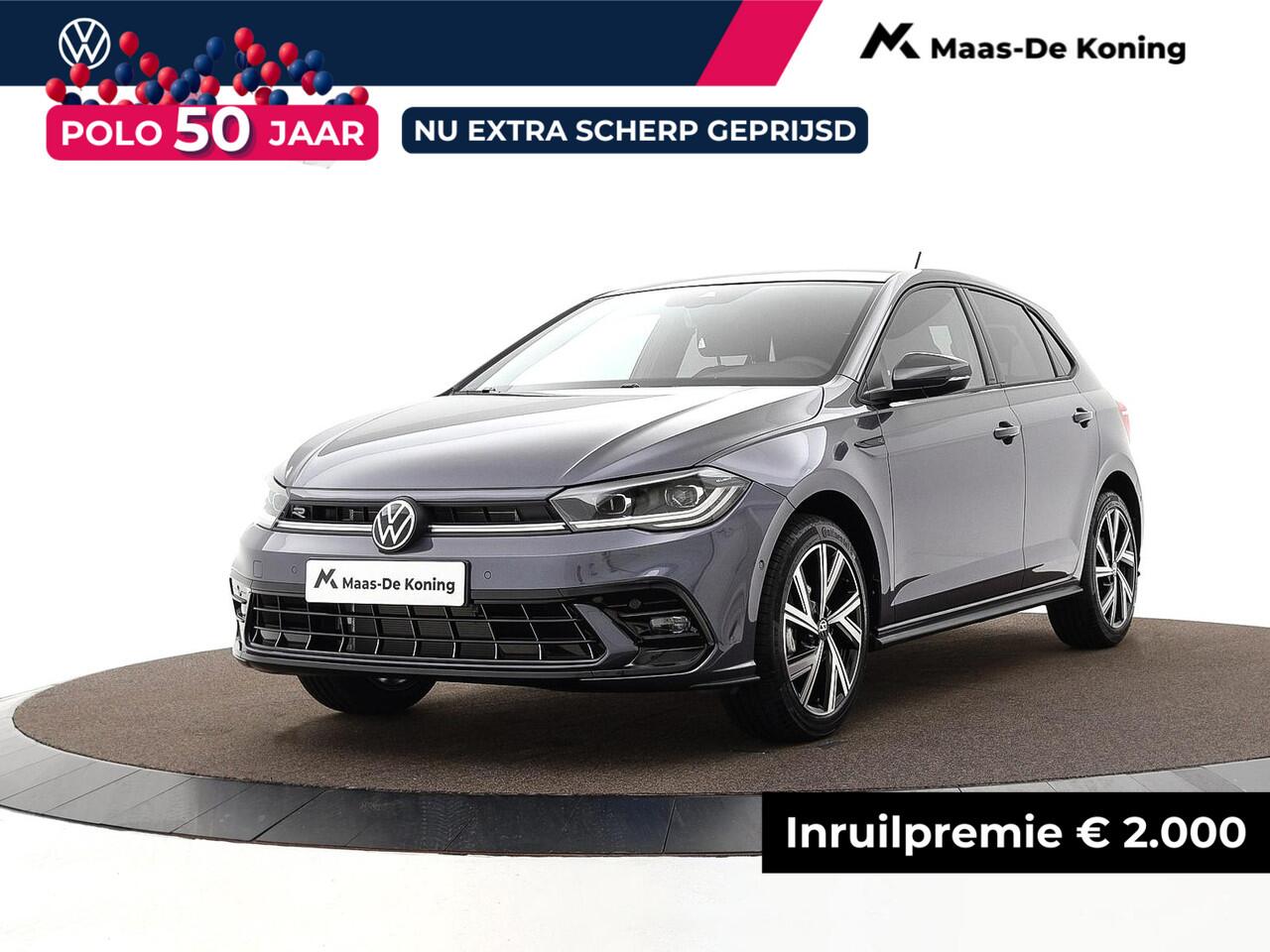 Volkswagen POLO R-Line Edition 1.0 TSI 70 kW / 95 PK Hatchback 7 Versn. DSG | Panoramaschuif-kanteldak | Voorraad Actie | EU 2000,- Inruilpremie | Speciaal ingekocht