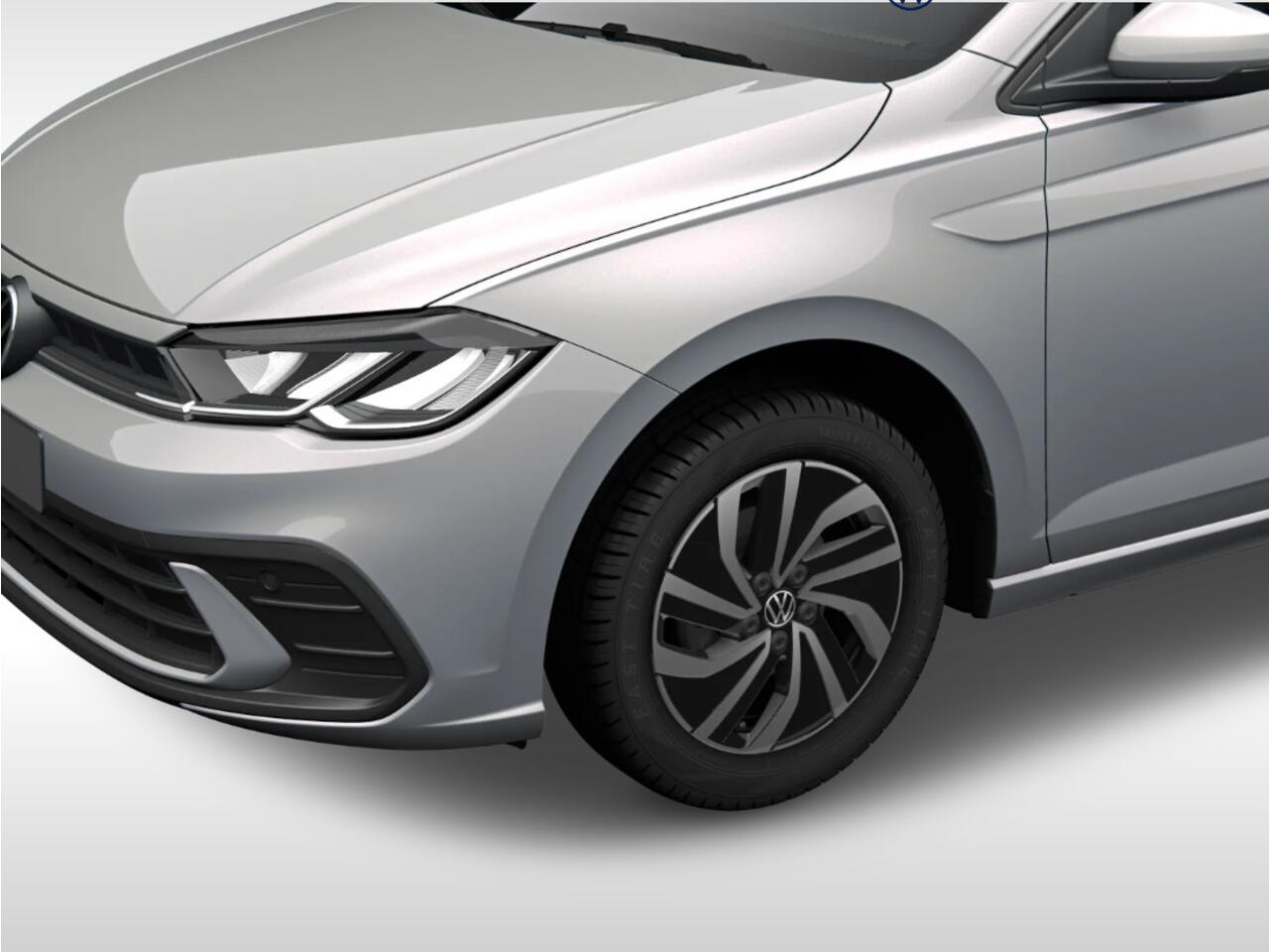 Volkswagen POLO Life Edition 1.0 TSI 95 pk 5 versn. DSG · Achteruitrijcamera · Regensensor ·